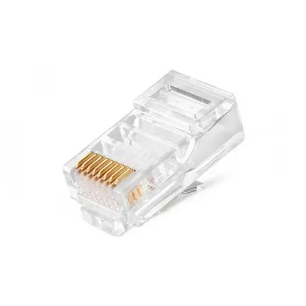 Роз'єм RJ-45 Cat-5 наскрізного під'єднання, фото 1