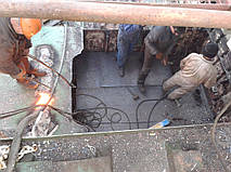 Сварочные работы по корпусам 7