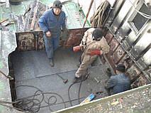 Сварочные работы по корпусам 8