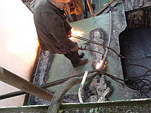 Сварочные работы по корпусам 9