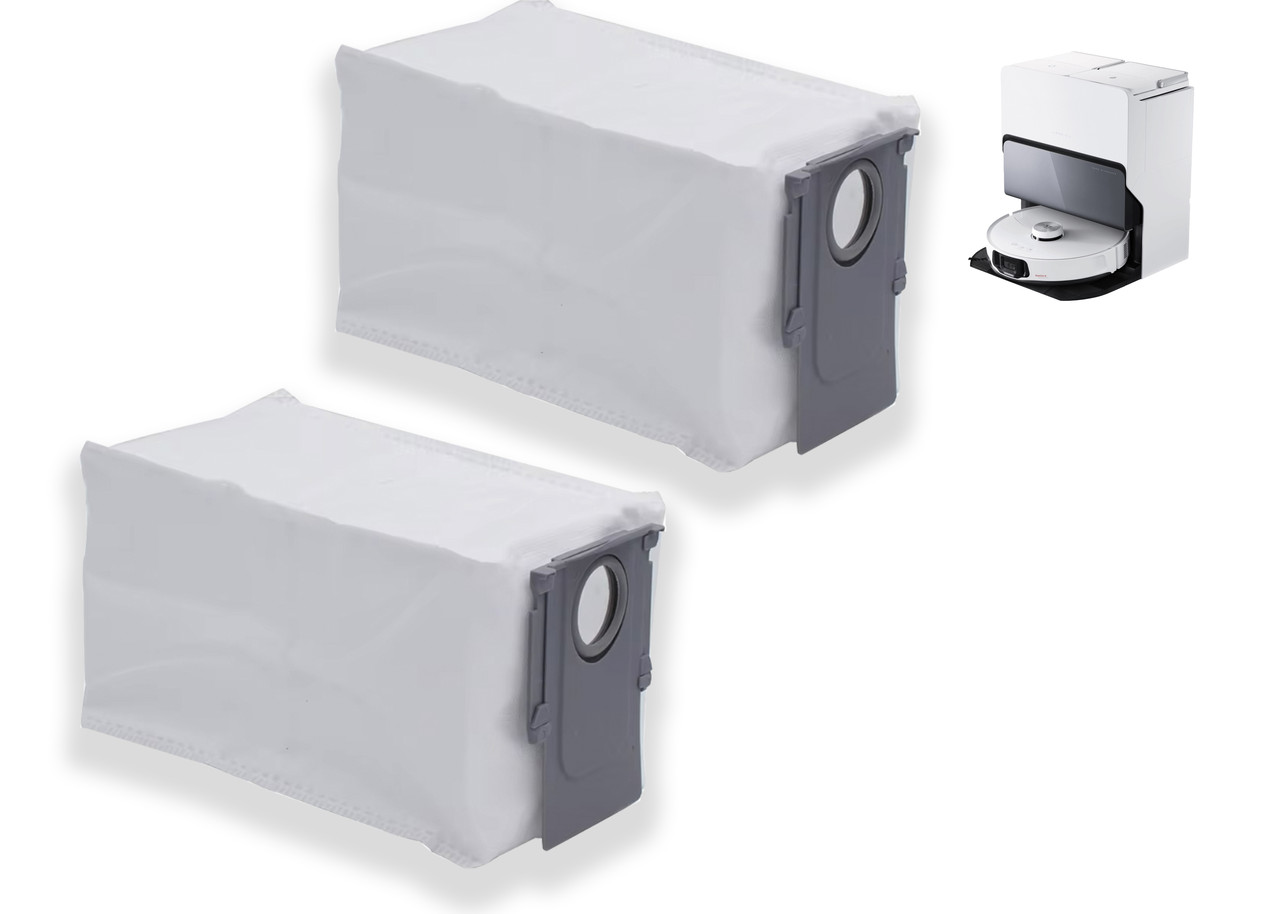 Мішок 2 шт , пилосбірник для Roborock S8 MaxV Ultra / Q Revo / Qrevo Pro / Qrevo MaxV