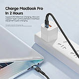 Кабель USB Type C to Type C 100W PD Fast Charger Essager для ноутбука, смартфона, планшета Samsung Xiaomi Poco, фото 8