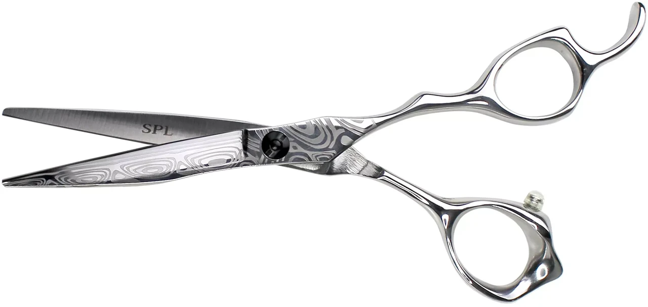 Ножиці перукарські прямі 6.0 SPL Damasteel Elite 96818-60, фото 1