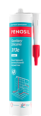 Герметик санітарний PENOSIL Sanitary Silicone 313c прозорий 310 мл