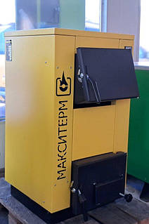 Твердопаливний котел з електротеном Maxiterm Lux 15 кВт