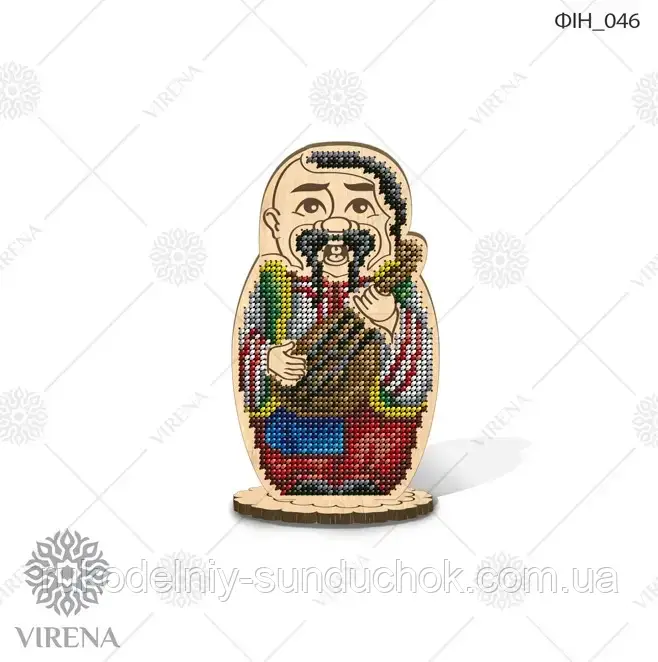 Заготовка з фанери для вишивання бісером ФІН_046, фото 1