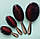 Щітка JANEKE Gold Hairbrush з натуральною щетиною кабана та нейлоном XL, фото 3