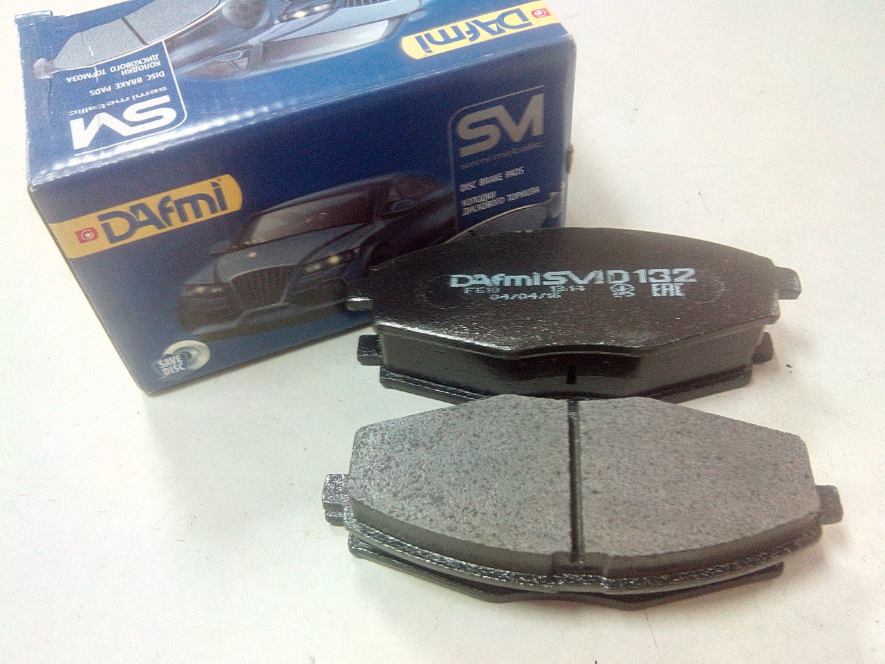 Колодки гальмівні передні Ланос Сенс Нексія Матиз 13 Dafmi, фото 1