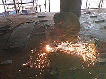 Сварочные работы по корпусам 20