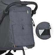 Коляска дитяча ME 1113-2 FIJI Gray Matt, фото 4