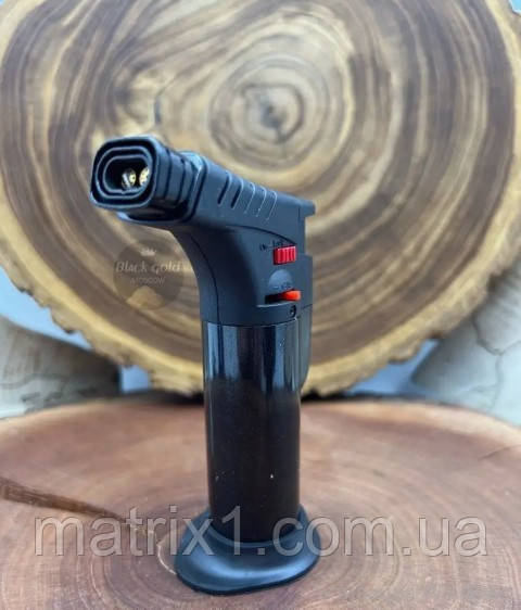Портативний газовий пальник із п'єзопідпалом, з подвійним соплом Torch Lighter