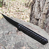 Ніж Kwaiken Flipper black на підшипниках, чорний, фото 4