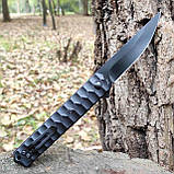 Ніж Kwaiken Flipper black на підшипниках, чорний, фото 5