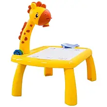 Дитячий столик із проєктором для малювання Best Toys 2200-4 Жираф
