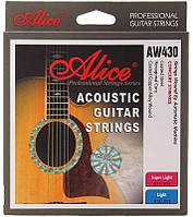 Струни для акустичної гітари Alice AW430L 12-53 (комплект)
