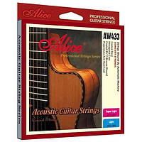 Струни для акустичної гітари AW433P- Super Light (комплект)