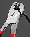DELIXI ELECTRIC Кабельний різак плоскогубці для різання та зачистки проводів 165 мм, фото 6