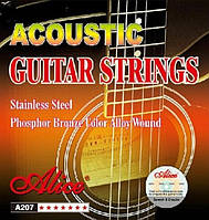 Струни для акустичної гітари Alice A207L 12-53 Light
