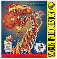 Струни для акустичної гітари Alice A406L 80/20 Bronze 12-53 Light