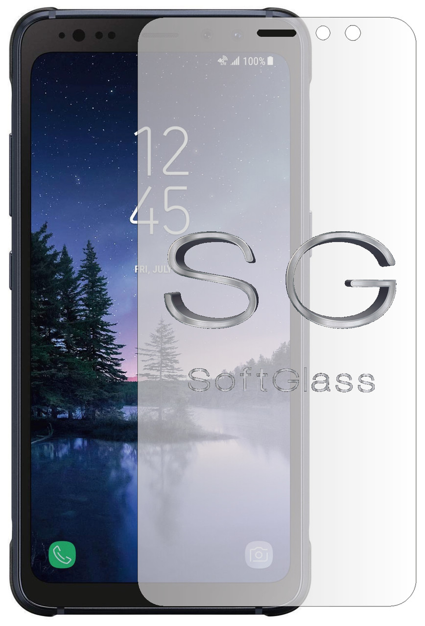 М'яке скло для Samsung S8 Active на екран поліуретанове SoftGlass