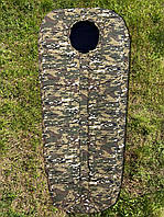 Зимовий Спальник -35° Зимовий Спальний Мішок на Флісі ХХЛ Теплий 210*100 см Мультикам