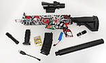 Дитячий автомат  M416 Red-Black на орбізах, 88 см, акумулятор, орбізи, фото 5