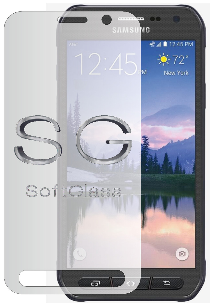 М'яке скло для Samsung S7 Active G891 на екран поліуретанове SoftGlass