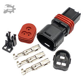Фішка датчика температури двигуна Kubistar Nissan DJ7037B 210PC03250016 226306024R