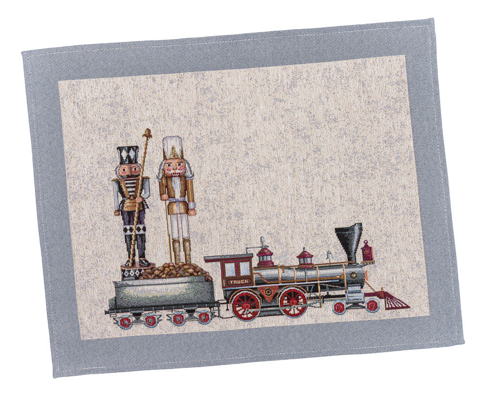 Серветка Новорічна під тарілку, гобеленова Limaso, фото 1