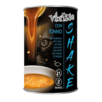 Суп консерва для котів з тунцем VIBRISSE SHAKE 135 г
