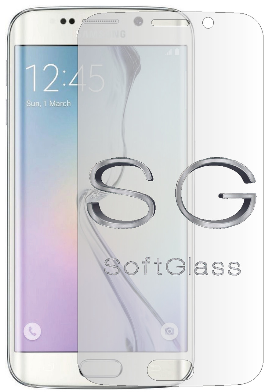 М'яке скло для Samsung S6 Edge Plus G928 на екран поліуретанове SoftGlass