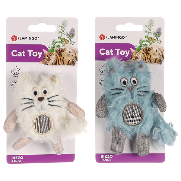 Шурхотлива іграшка з котячою м'ятою для котів Flamingo Rizzo Cat Фламінго Ріццо Кіт 1шт (560957), фото 1