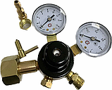 Редуктор вуглекислотний УР-6 латунь для зниження та точного регулювання тиску, фото 4