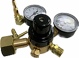 Редуктор вуглекислотний УР-6 латунь для зниження та точного регулювання тиску, фото 5