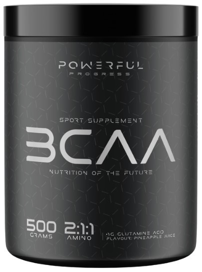 Амінокислоти BCAA Powerful Progress BCAA 2:1:1 500 g Ананас