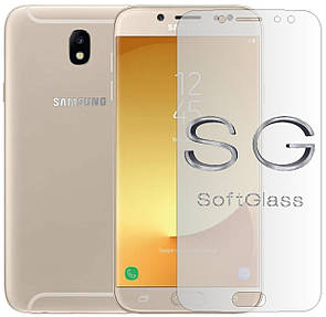 М'яке скло для Samsung J7 J730 на екран поліуретанове SoftGlass