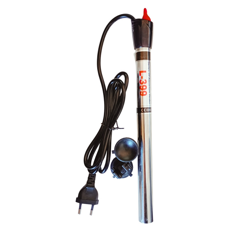 Нагрівач металевий із терморегулятором 100W, фото 1