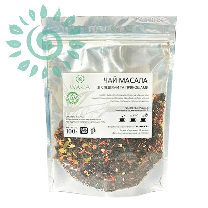 Чай чорний МАСАЛА, 100г, фото 1