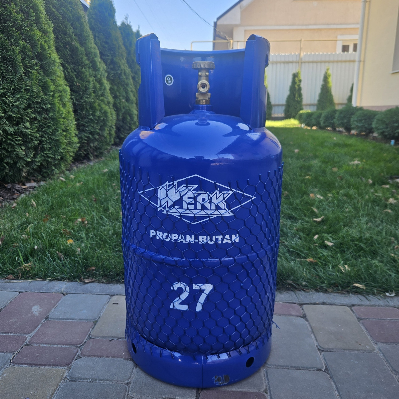 Балон газовий побутовий Werk, 27л, фото 1