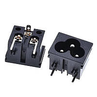 Гніздо BX-190 ("миккимаус") 250V 2.5A для блоків живлення 3pin