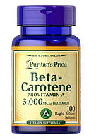 Вітамін Puritan's Pride BETA-CAROTENE 3000 mcg (10,000 IU) 100 капсул