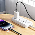 Кабель XO NBQ264A-CC USB Type-C to USB Type-C 240W PD 1 м Black (NB-Q264A-CC.black), фото 7