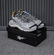 Чоловічі кросівки Reebok Zig Kinetica 2.5 Edge Vibram сірі, фото 4
