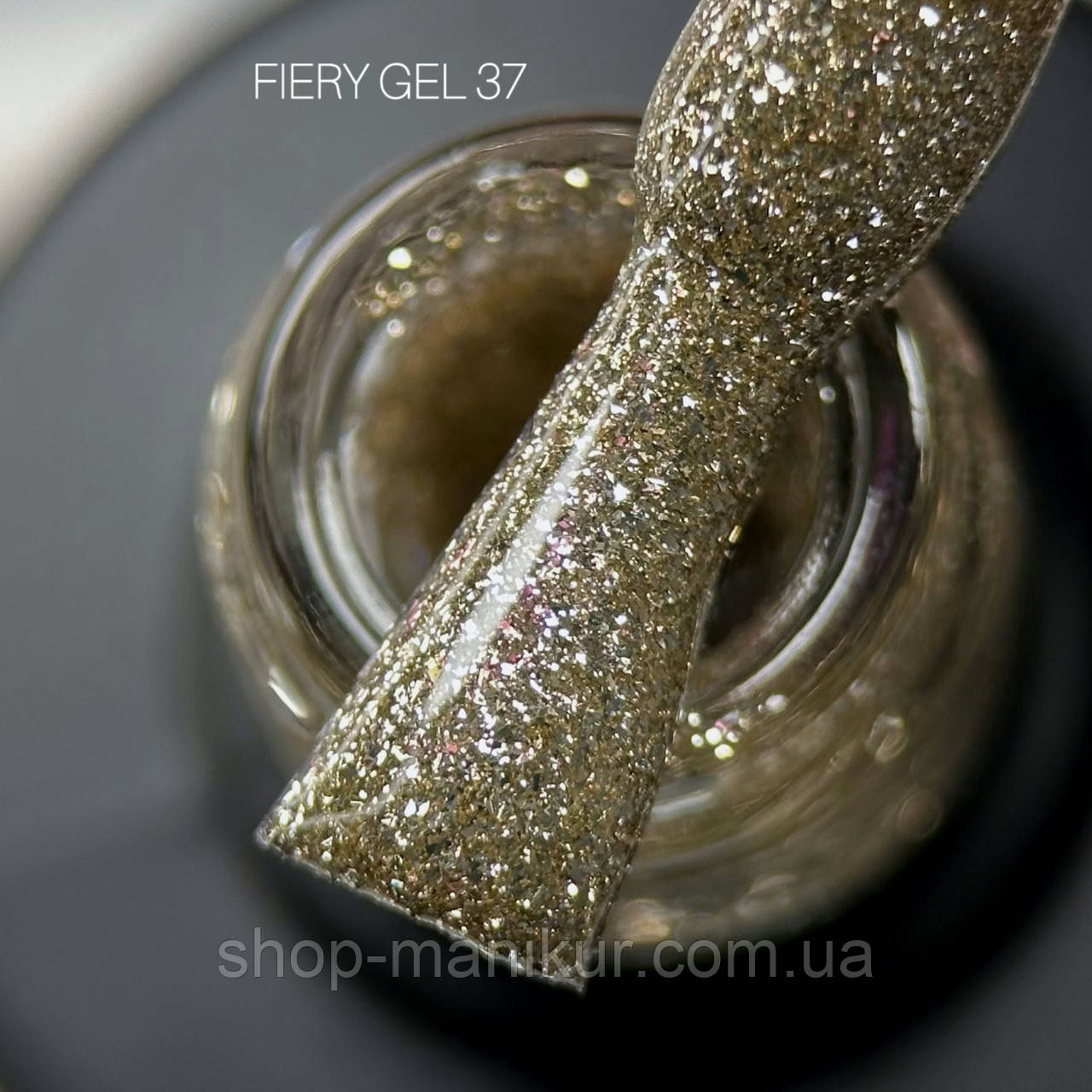 Гель-лак SAGA Fiery Gel №37, 9 мл, фото 1