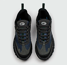 Чоловічі термо кросівки Reebok Zig Kinetica 2.5 Edge Vibram сині з чорним, фото 6