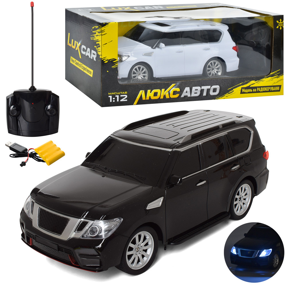 Машина на радіокеруванні ДЖИП M 4933 акум, USBзар,1:12, світло, гумові колеса, 2 кольори, 44,5-17-18, фото 1