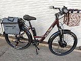 Туристичний Електровелосипед "Electric 26R" 500 W 54V 10.4AH "Bordo", фото 3
