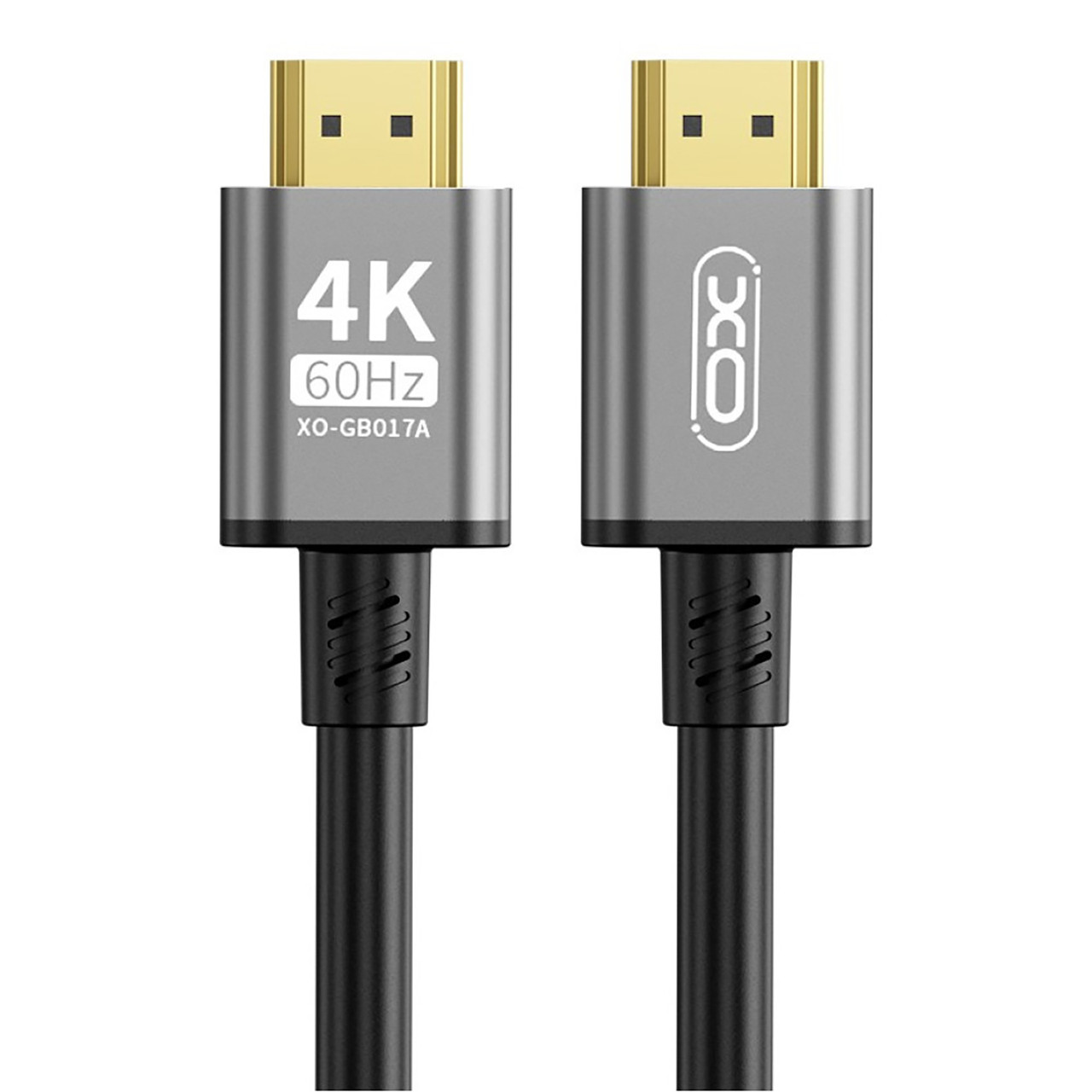 Кабель XO GB017A-HDMI to HDMI v2.0 3.0 м Black (GB017A-HDMI.tranish), фото 1