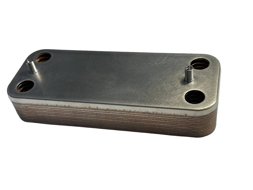 Теплообмінник ГВП Ferroli Divatech C24D/F24D, Italtherm City Class 24C/25F 12 пл. (39842130,515001740)