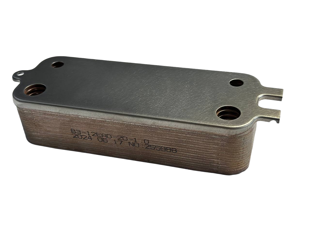 Теплообмінник ГВП Buderus Logamax Plus, Junkers Euromax 18 пл(87167719870, 8716771039)
